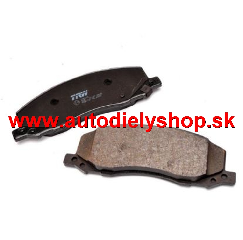 Opel INSIGNIA 7/2008- predné platničky Sada / 184,5mm / TRW