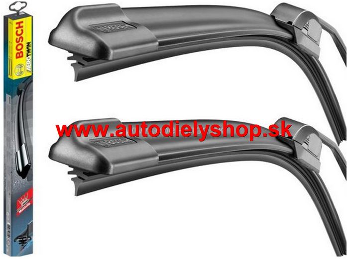 Volvo V70 7/2007- stierače BOSCH AEROTWIN, sada 650 + 500 mm
