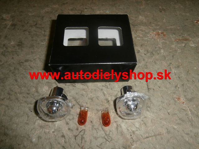 Seat TOLEDO 10/2012- bočné smerovky číre Sada L+P