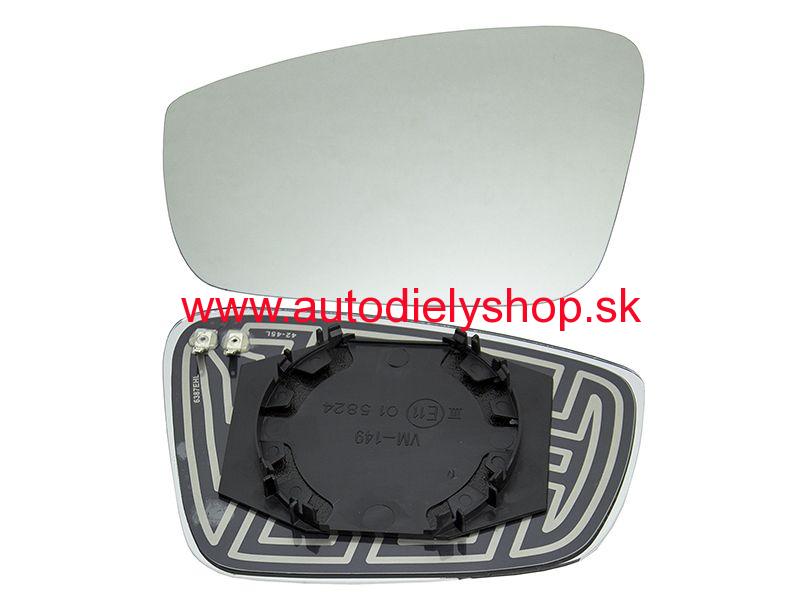 Seat TOLEDO 10/2012- sklo zrkadla pravé vyhrievané