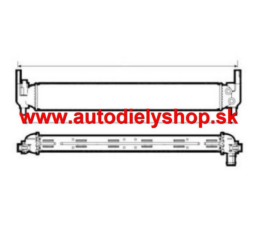 Seat IBIZA V 03/08- doplnkový chladič vody 1,4TSi