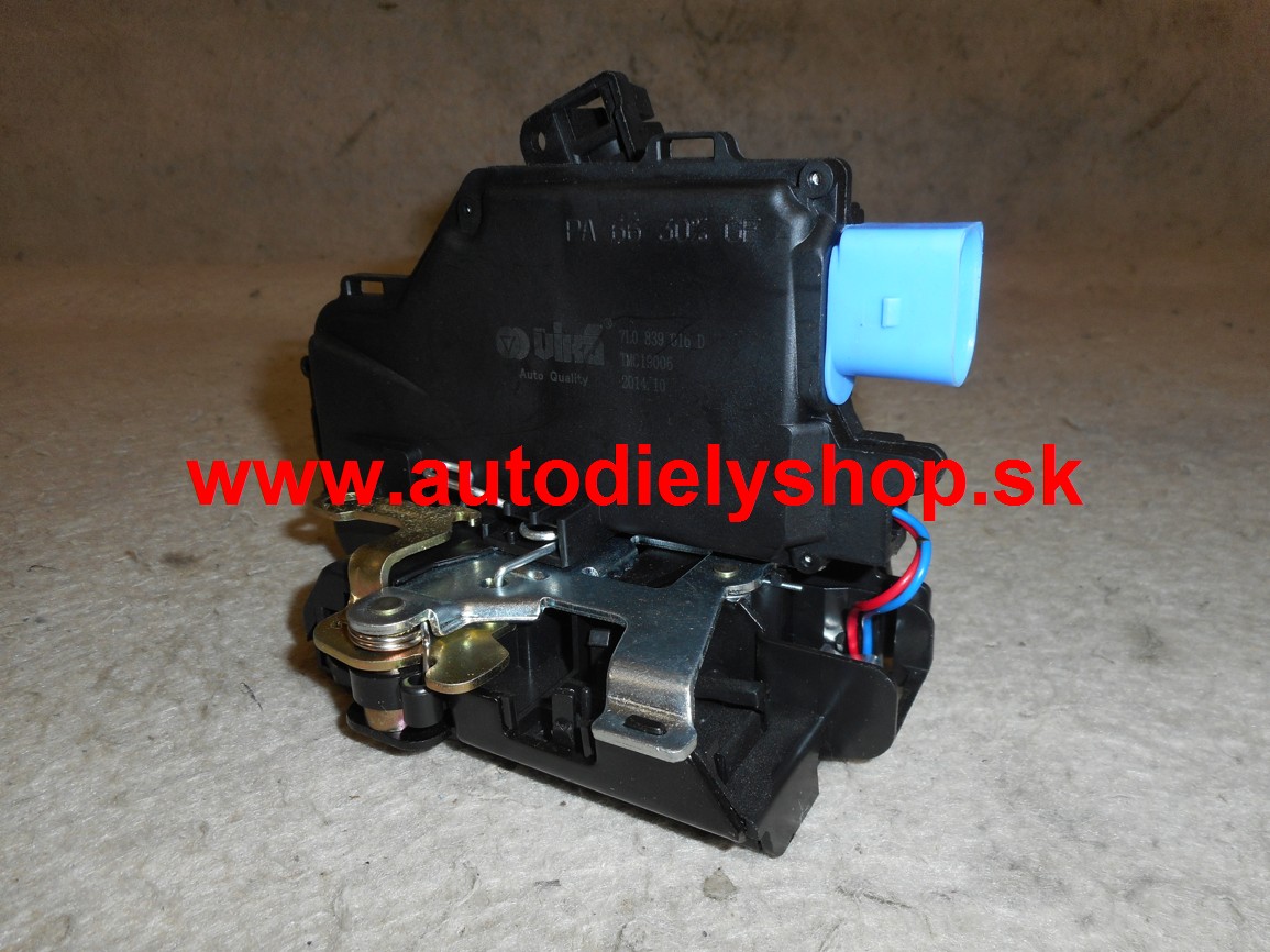 VW JETTA 8/2005-9/2010 kompletný vnútorný zámok zadných ľavých dverí pre centrál