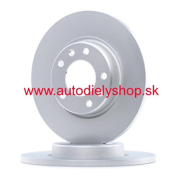 Peugeot 308 II 2013- zadné kotúče Sada L+P / 268mm / A.B.S