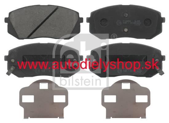Kia CARENS 09/2006- predné platničky Sada / FEBI / 137.8mm
