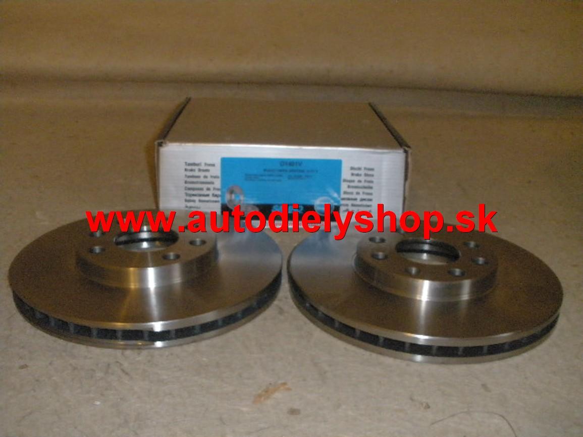Opel ZAFIRA 1/99-9/05 predné brzdové kotúče 256mm 4 dier / SAMKO