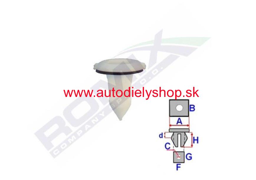 MINI PACEMAN /R61/- 2/2013- Príchytky- púzdro /SADA 10ks/