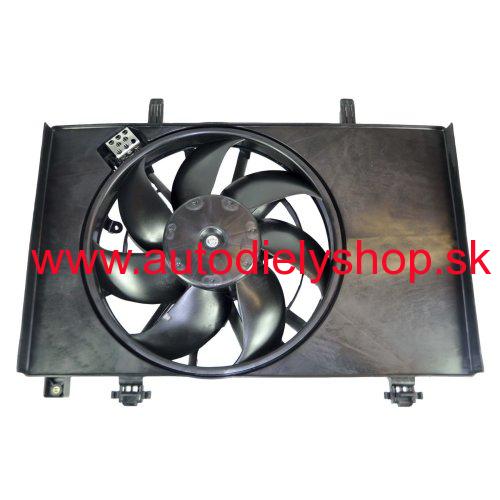 Mazda 2 10/2007- ventilátor chladičov /pre všetky typy/ OE číslo: ZJ3615025