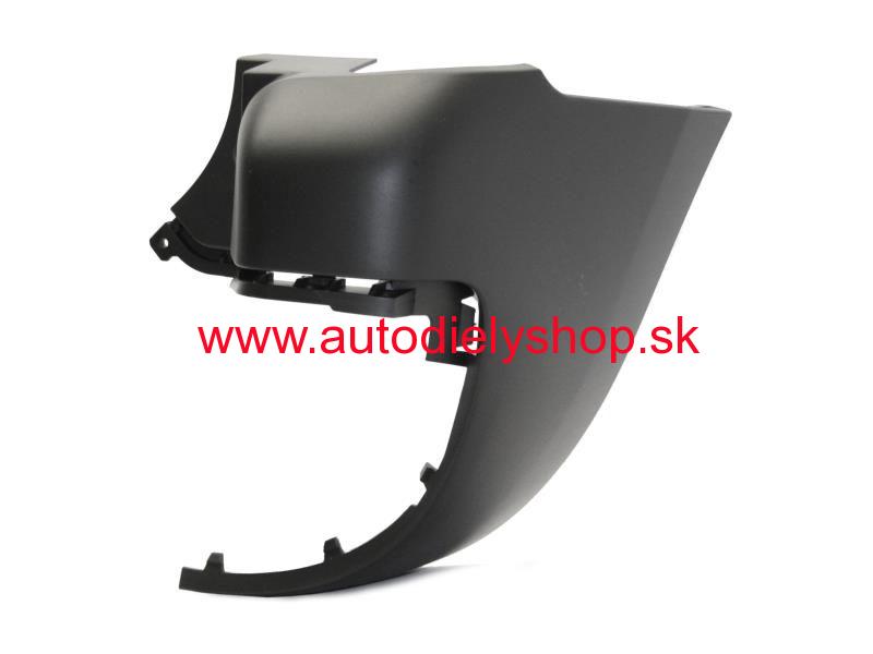 Peugeot PARTNER 6/12- zadný roh nárazníku Pravý / 1dverový