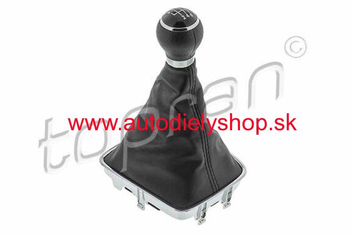 Seat ALHAMBRA 06/2010-  rukoveť radiacej páky s manžetou / čierna