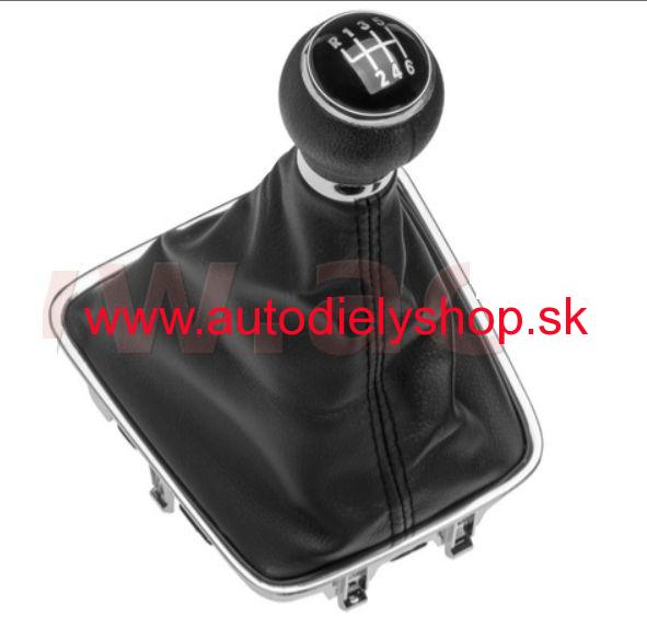 Seat ALHAMBRA 06/2010- rukoveť radiacej páky s manžetou / čierna