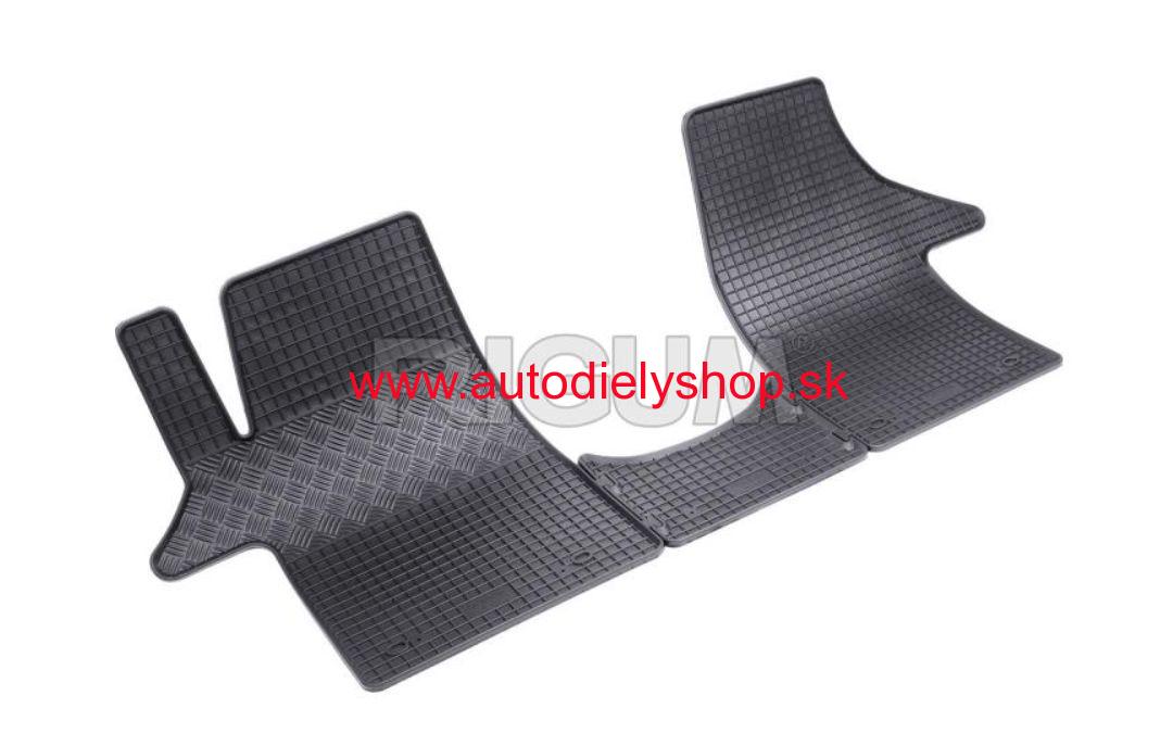 VW T5 2003-2015 (2/3-miestny) - autorohože gumové Rigum