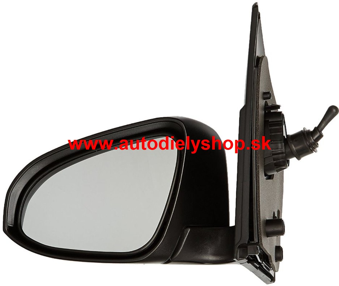 Toyota AYGO 6/2014- Vonkajšie zrkadlo ľavé /mechanické/