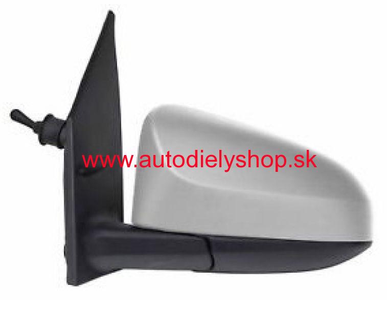 Peugeot 108 2014- spätné zrkadlo ľavé /mechanické s podkladom