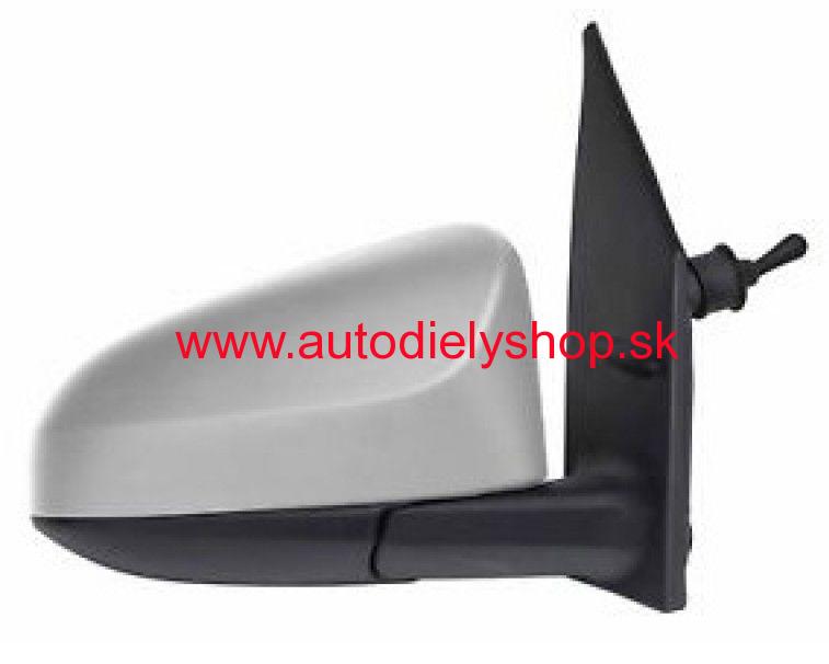 Peugeot 108 2014- spätné zrkadlo pravé /mechanické s podkladom