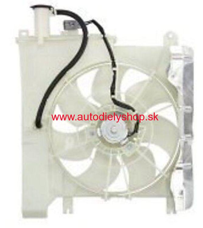 Toyota AYGO 6/2014- ventilátor chladičov 1,0i s AC