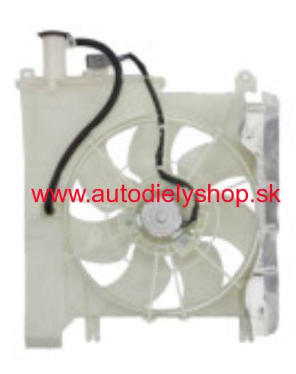 Peugeot 108 2014- ventilátor chladičov 1,0i bez AC