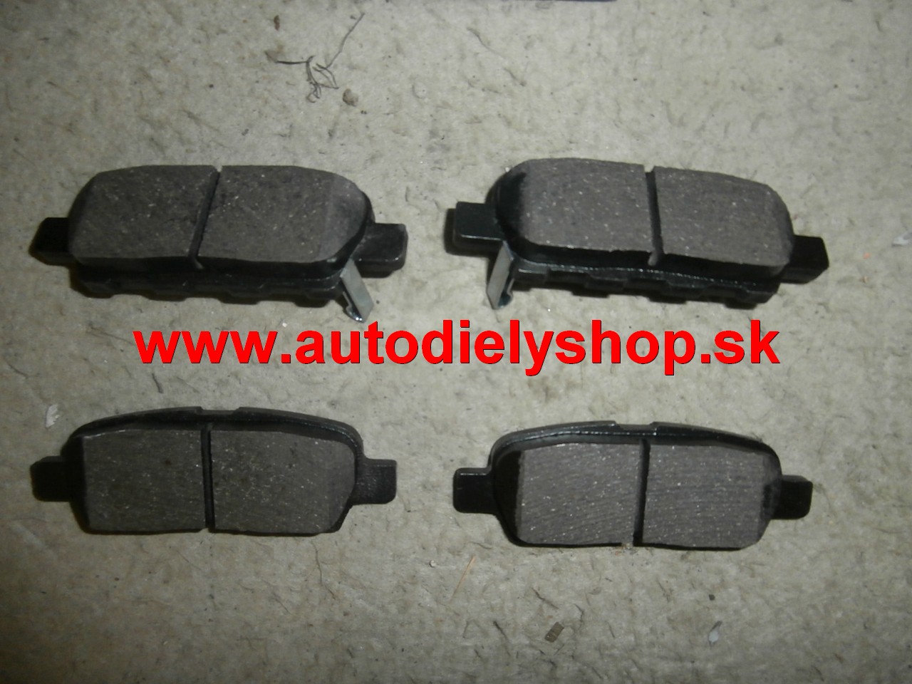 Renault KOLEOS 9/2008- zadné platničky Sada / A.B.S.