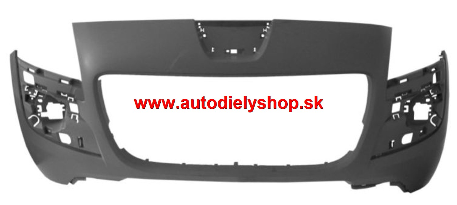 Peugeot 3008 6/09- predný nárazník -TOP KVALITA