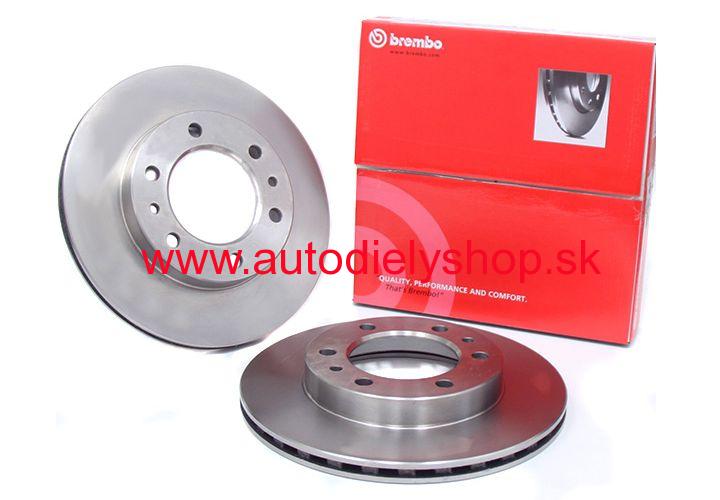 Peugeot 207 5/06- predné kotúče Sada L+P / BREMBO/283mm