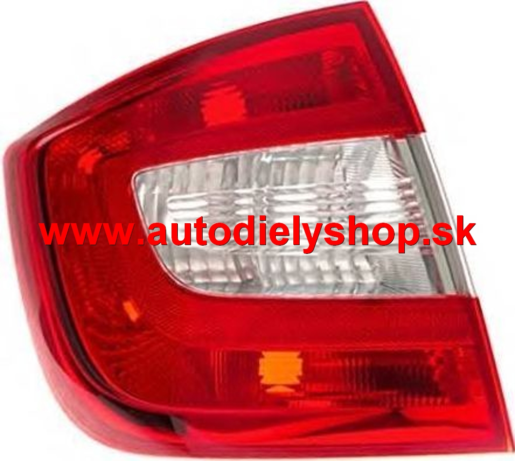Škoda RAPID 07/2012- zadné svetlo Lavé / Originál