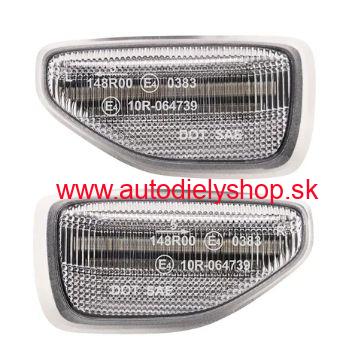Dacia LOGAN II 10/2012- bočná smerovka LED Sada L+P