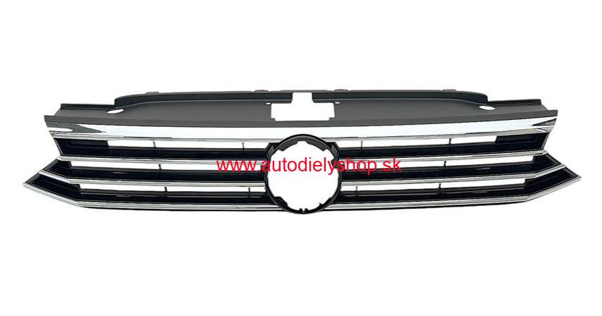 VW PASSAT "B8" 11/2014- predná maska / chrómová vrchná lišta
