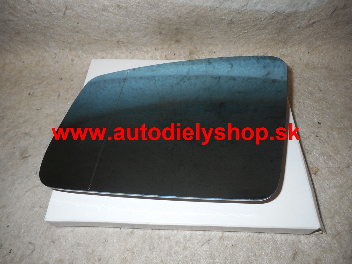 Mercedes W212 "E" 11/2013- sklo zrkadla Ľavé / modré