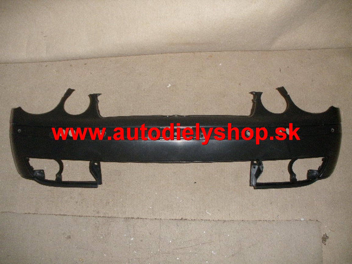 VW Polo 1/02-5/05 predný nárazník / komplet so spojlerom /