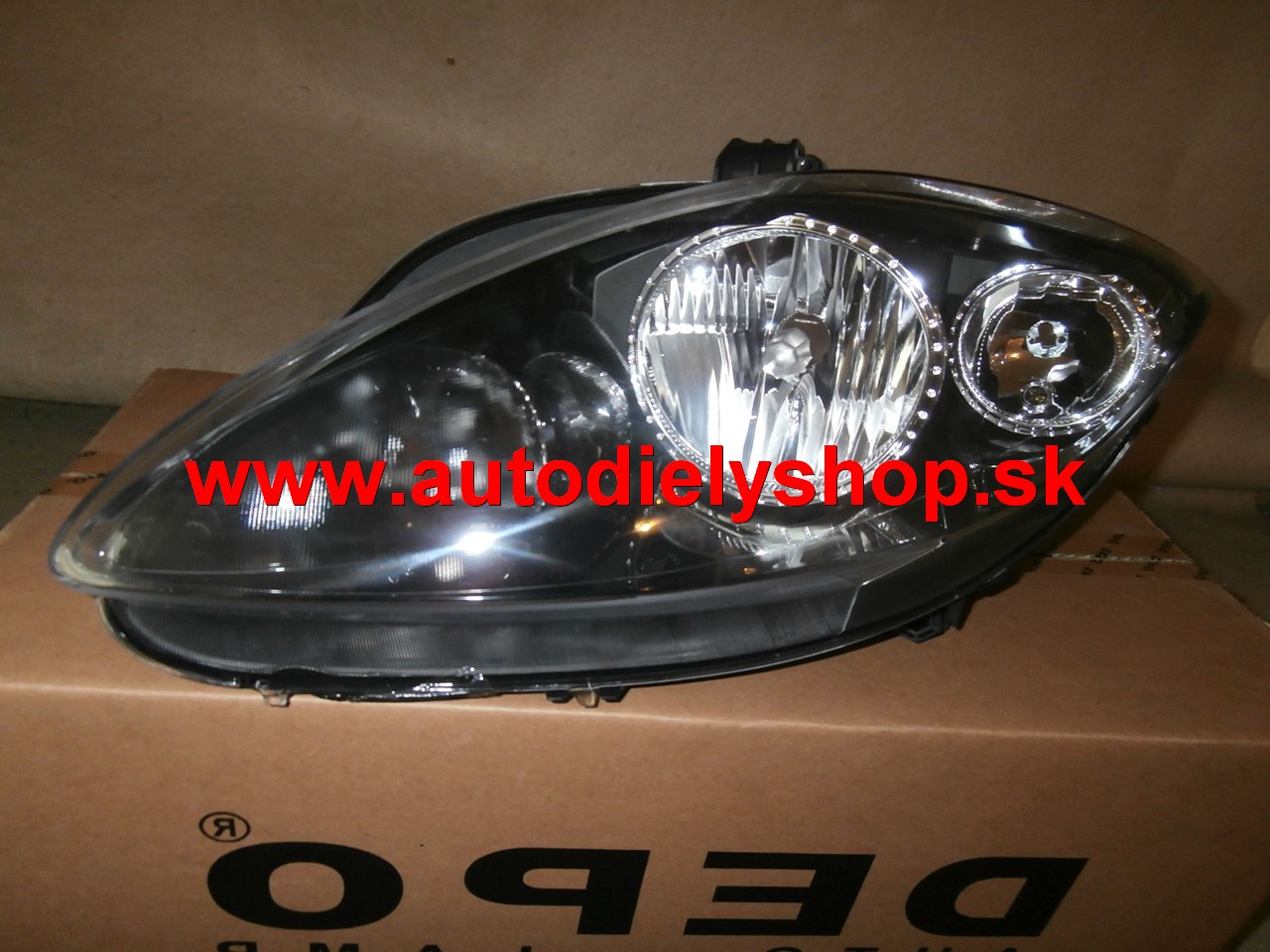 Seat Toledo 11/04 - svetlo H7+H1 ľavé/ VALEO/ ORIGINAL/