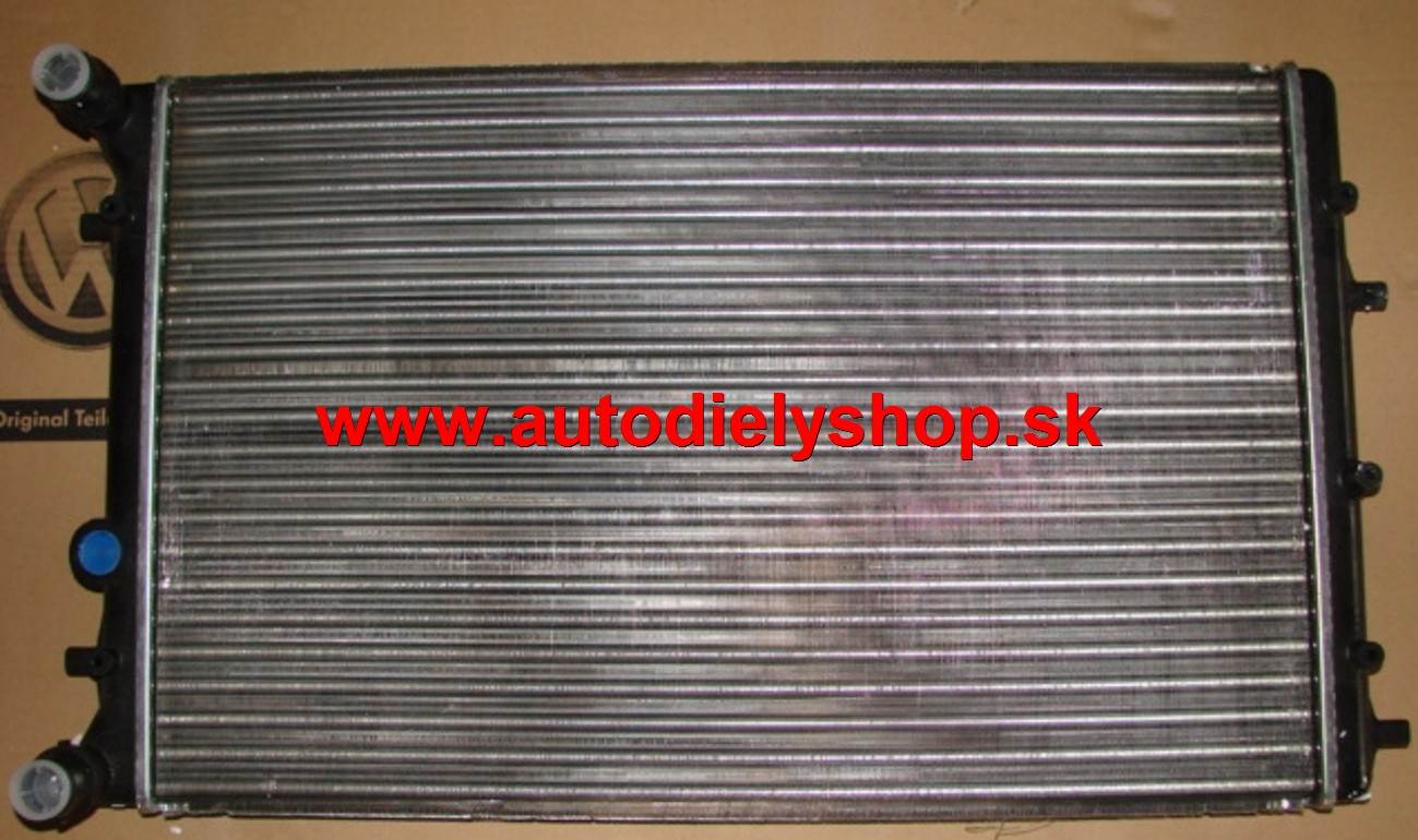 Škoda Fabia 9/99-7/04 chladič vody 1,4TDi-1,9TDi s AC