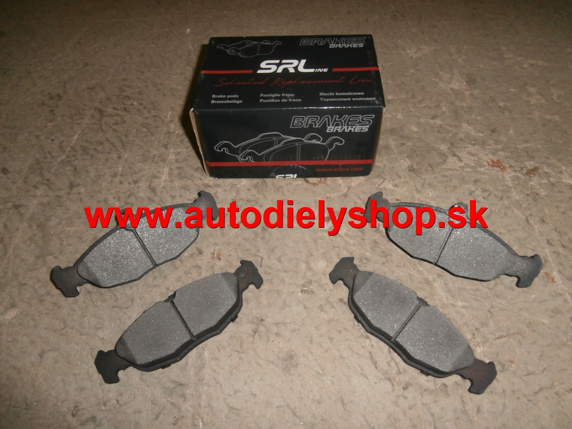 Opel VECTRA A 9/88-9/95 predné brzdové platničky /SRL/ 	
