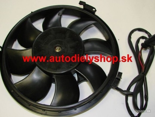 Audi A4 3/99-9/00 ventilátor chladičov 280mm 80W -1,9TDi