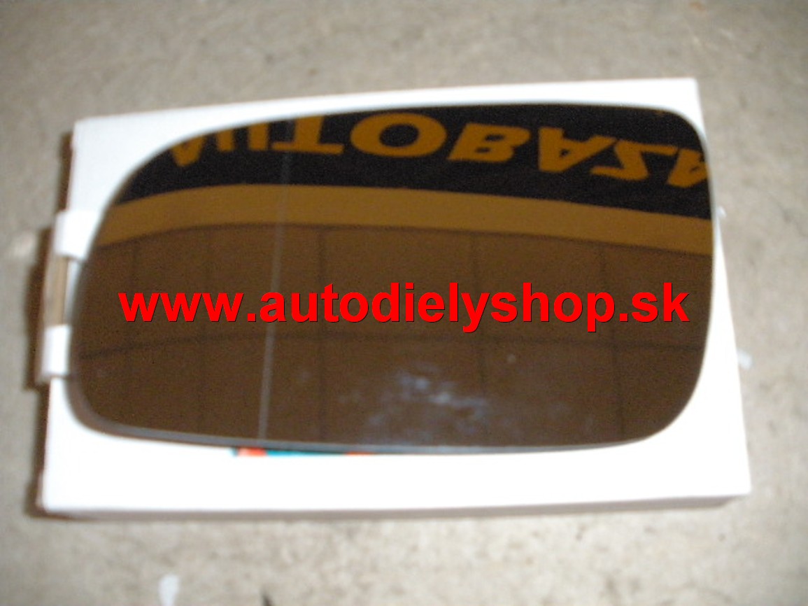 Škoda Fabia 9/99-7/04 sklo zrkadla ľavé,vyhrievané