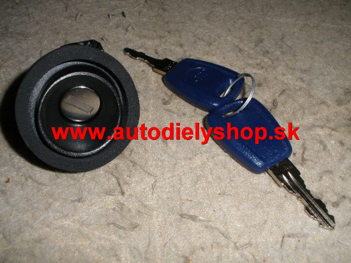 Fiat PUNTO 99-03 zámok kufra + 2 x klúč,5dv
