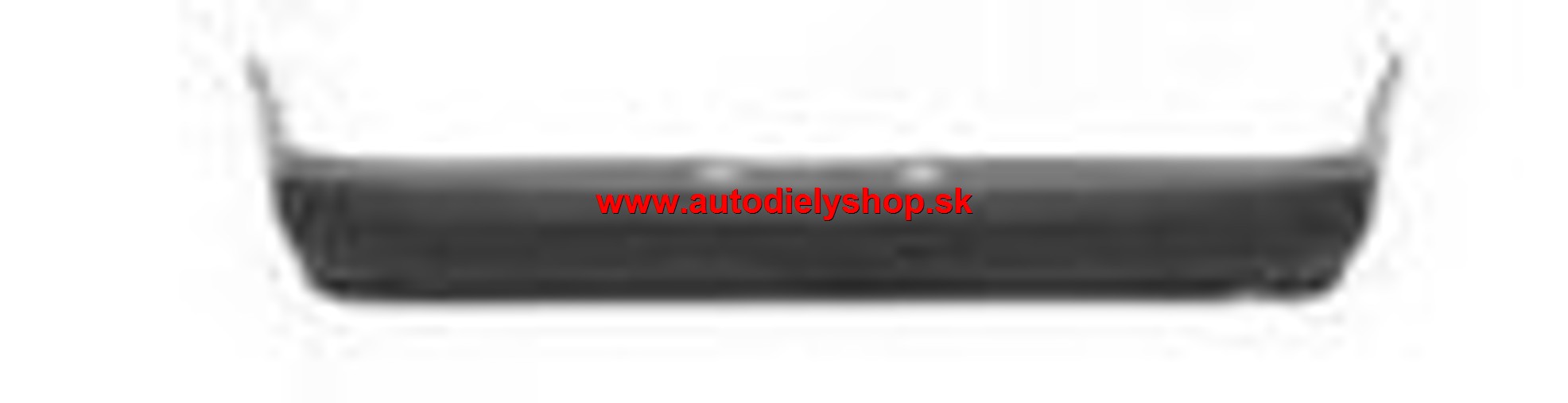 Nissan PRIMERA P10 9/90-9/96 zadný nárazník SDN