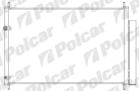 Toyota AURIS 10/2006-2010 chladič klimi / manuálna klima /