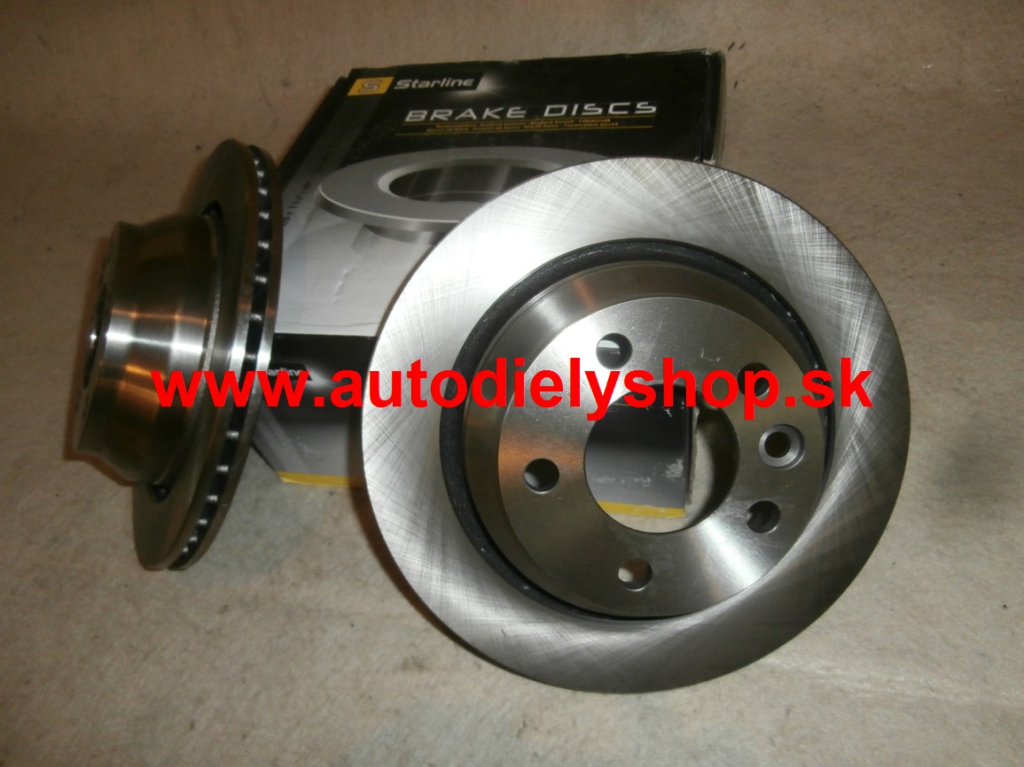 VW TOUAREG 11/02-5/10 Zadné brzdové kotúče 330mm vetrané sada