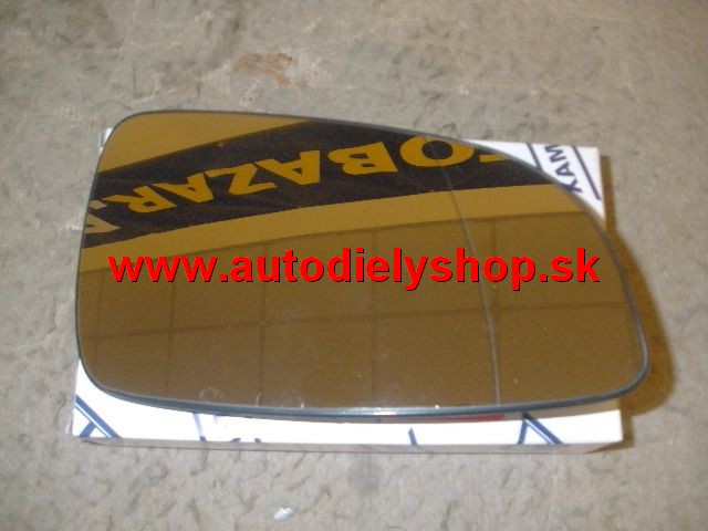 Opel ASTRA H GTC 03/04-4/07 sklo zrkadla pravé vykurované na GTC 