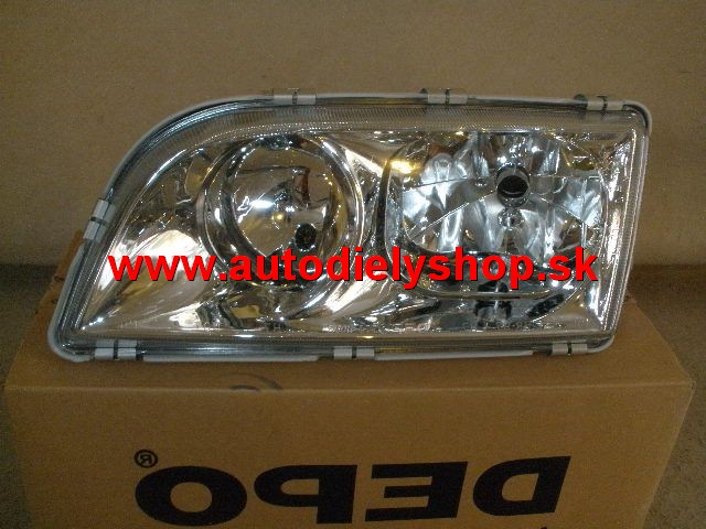 Volvo S40,V40 01-03 svetlo H7+H7 Lavé,strieborné