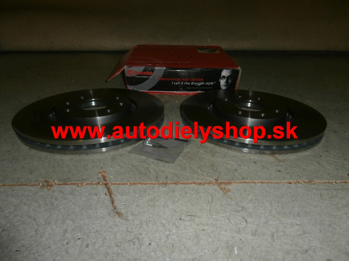Citroen XSARA PICASSO 1/04- predné platničky Sada / SAMKO /s ESP