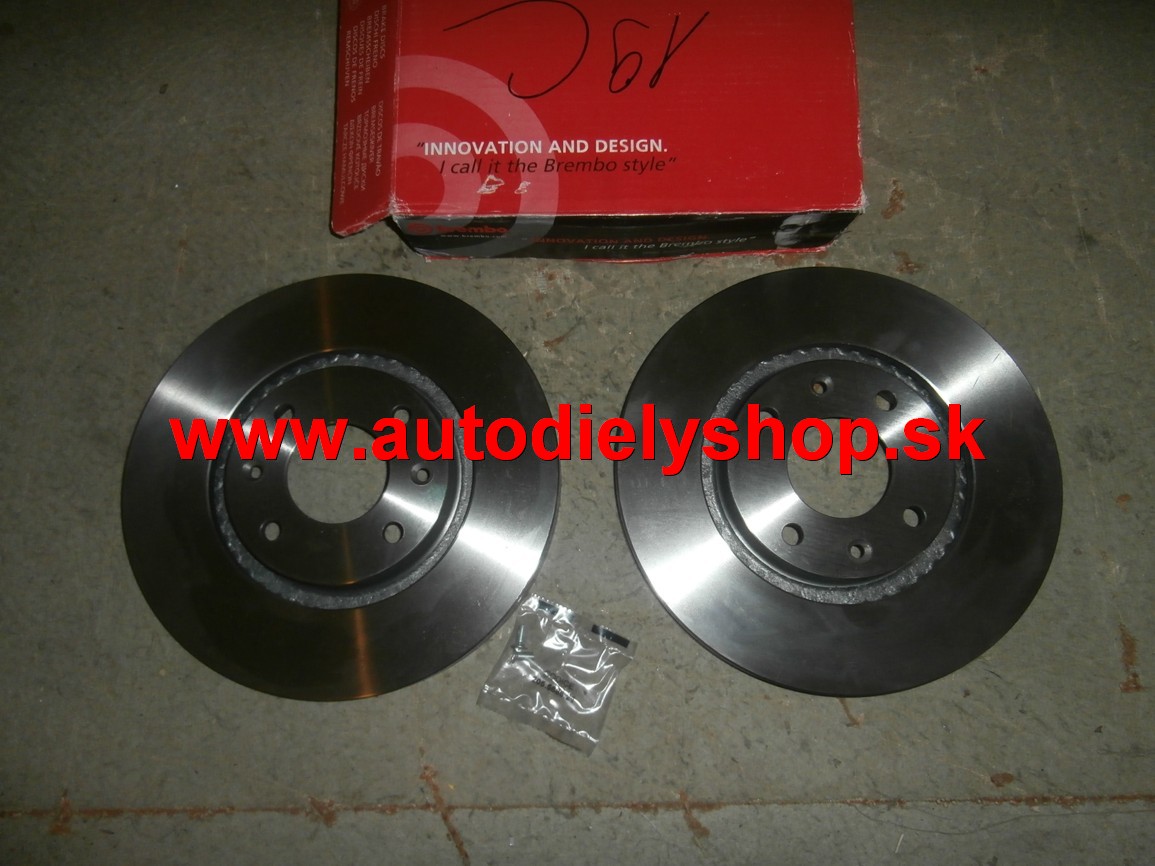 Citroen XSARA PICASSO 1/04- predné platničky Sada /BOSCH /s ESP