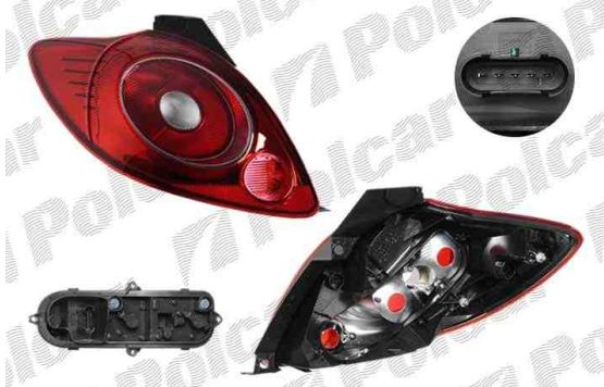 Ford KA 10/2008- zadné svetlo Lavé / DEPO /