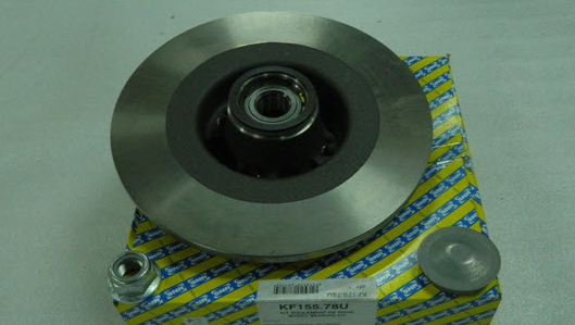 Renault SCENIC II 5/03- zadný kotúč 270mm,Pravý / SNR /0mm,Lavý / SNR /