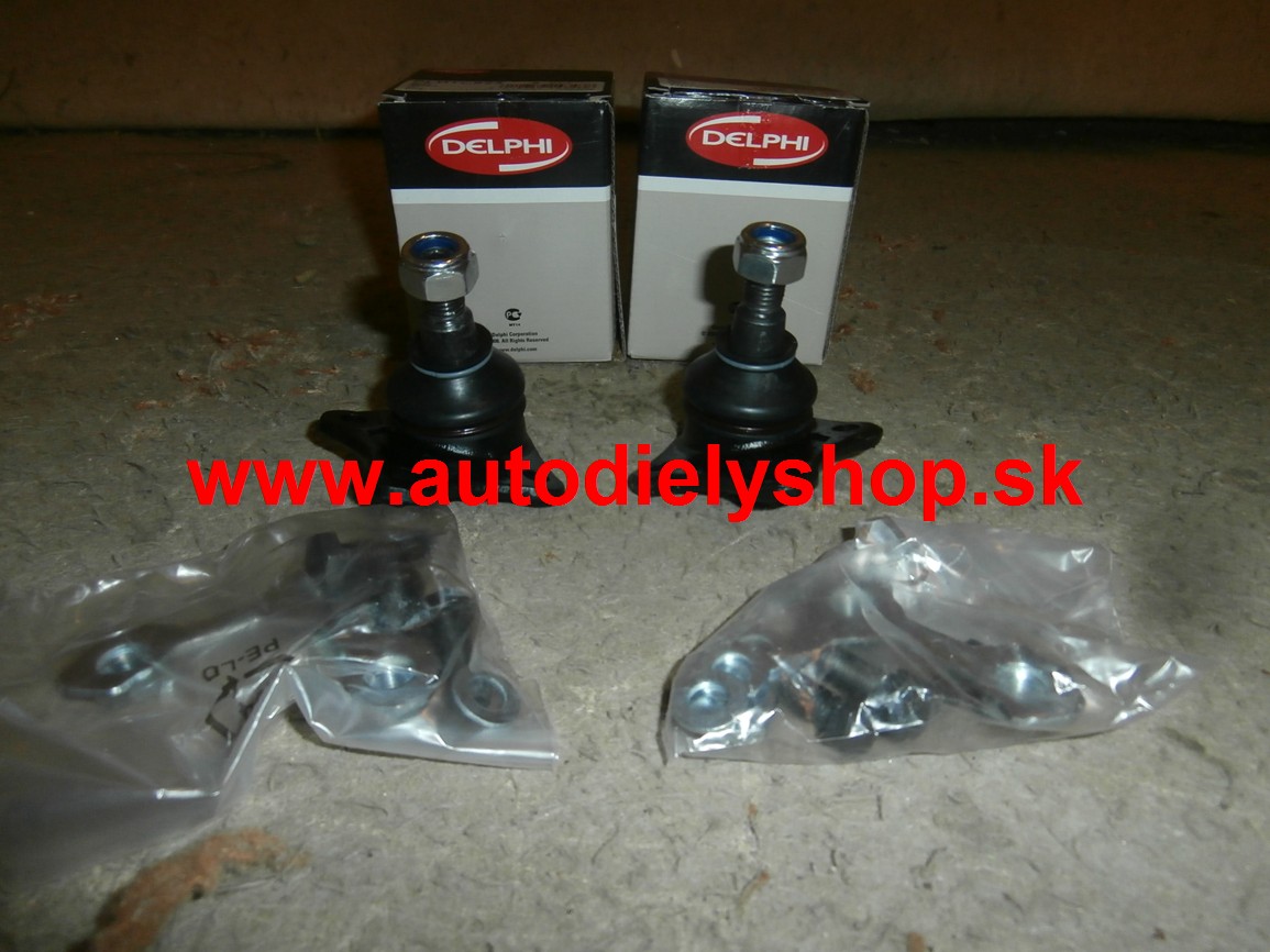 VW BORA 9/98- spodný čap ramena Sada L+P / DELPHI /