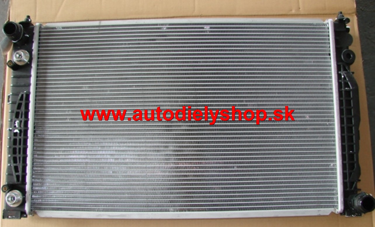 VW POLO 3/05- chladič vodný 1,2-1,4i-1,9SDi s AC