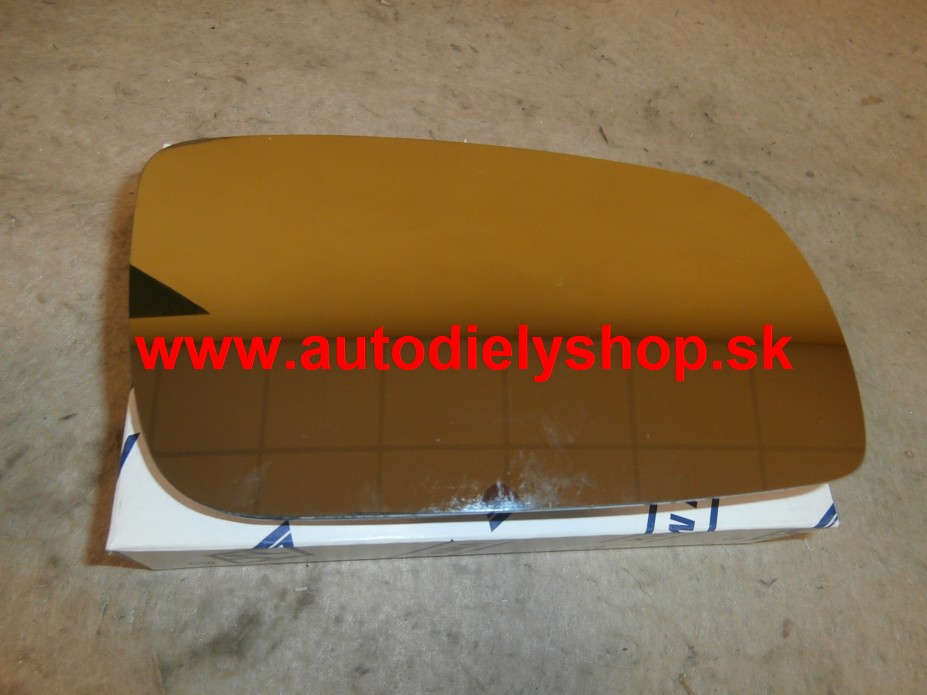 VW Sharan 5/00-10/03 sklo zrkadla Pravé,bez vyhrievania