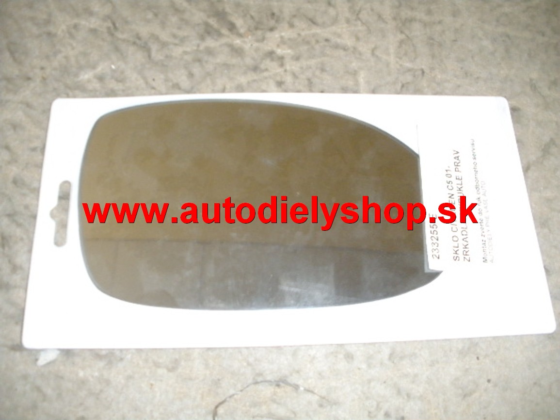  Citroen C6 09/05 sklo zrkadla pravé 