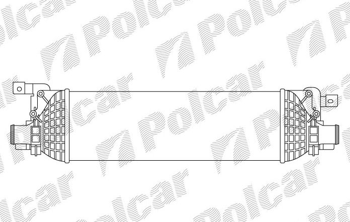 Mazda 2 04/03- chladič vzduchu INTERCOOLER
