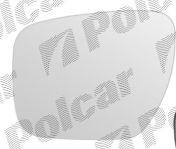 Mazda CX-9 01/07- Sklo vonkajšieho zrkadla s držiakom ľavé