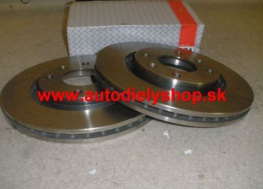 Mazda PREMACY 7/1999-12/2004 Predné kotúče L+P SADA /zn A.B.S./